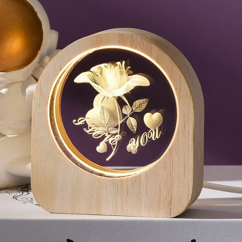 3D Crystal Glass Craft